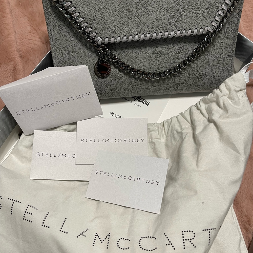 Brand New Stella Mccartney Mini Flabella Shaggy Deer Crossbody
